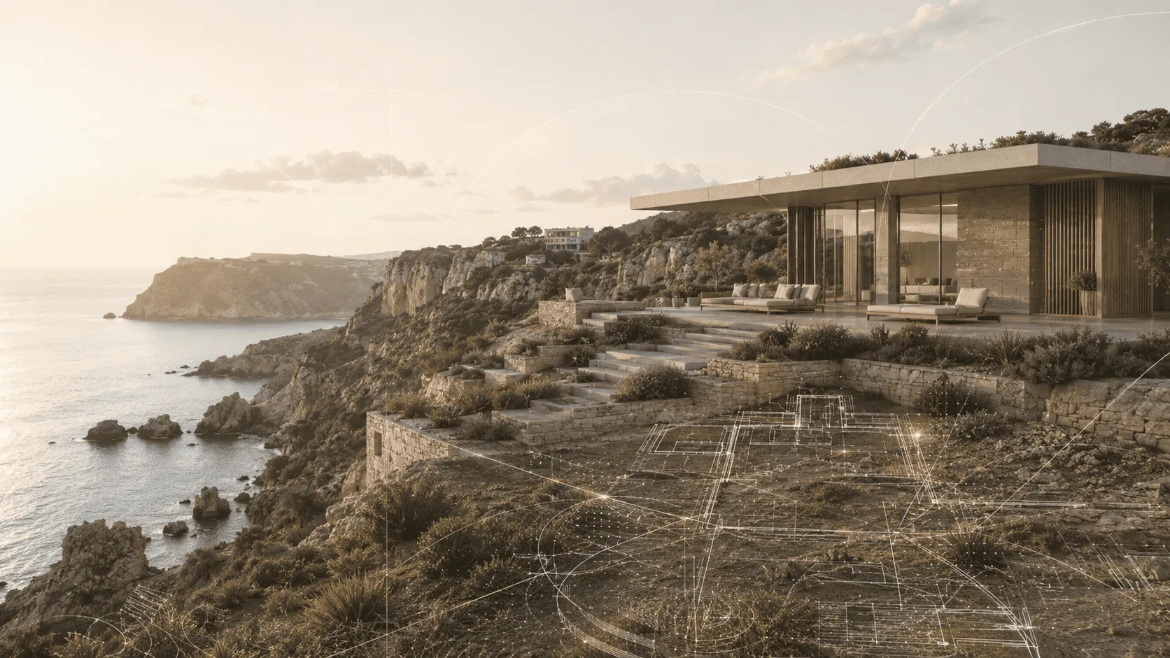 Arquitectura contemporánea y paisaje de Benitachell