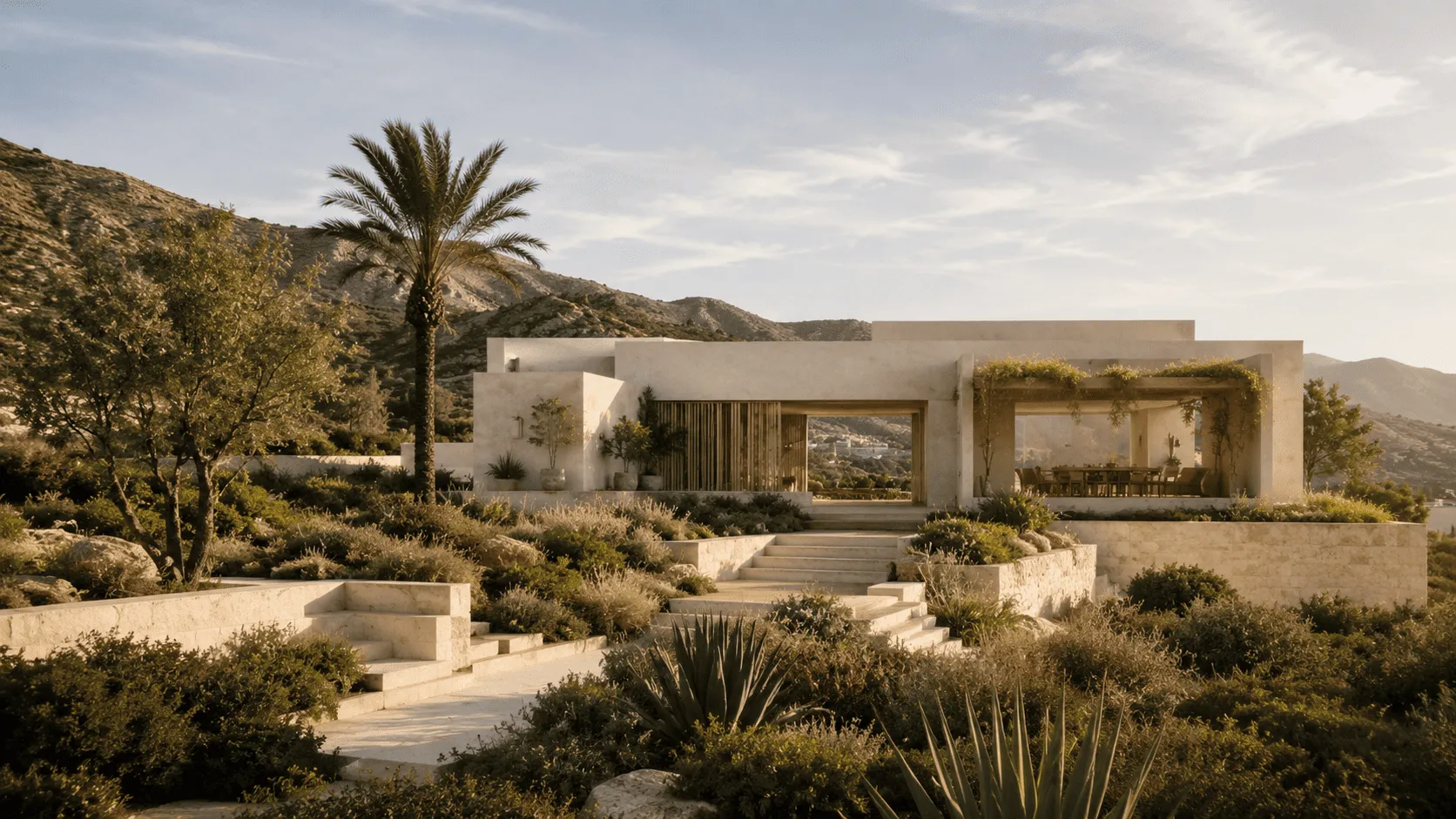 Arquitectura contemporánea y paisaje de Crevillente