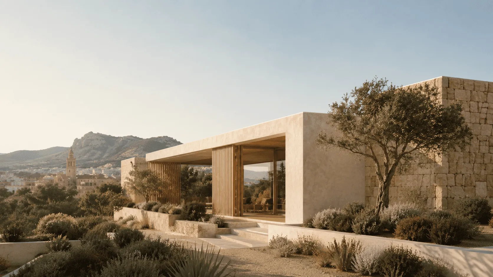 Arquitectura contemporánea y paisaje de Elda