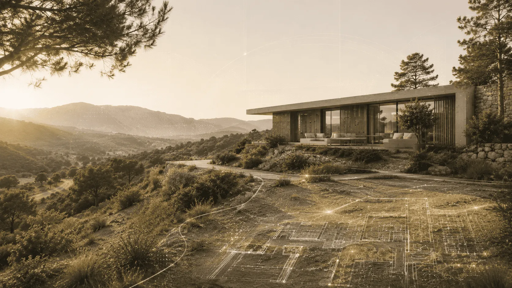 Arquitectura contemporánea y paisaje de Ibi