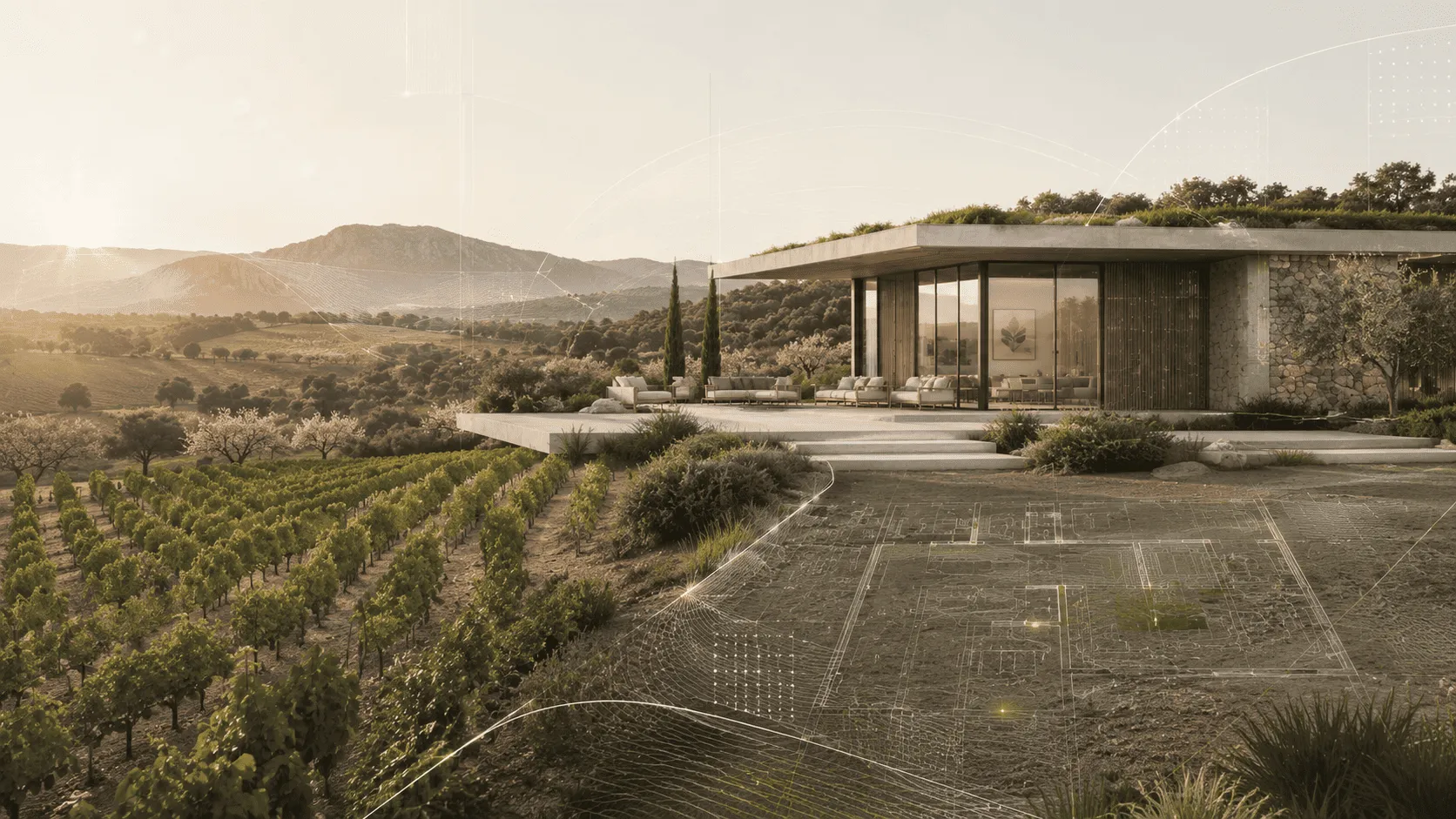 Arquitectura contemporánea y paisaje de Monóvar