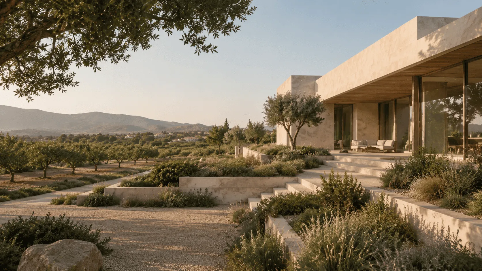 Arquitectura contemporánea y paisaje de Mutxamel