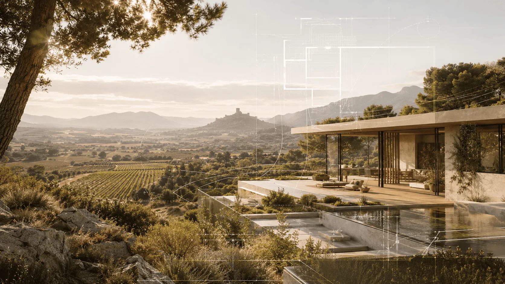 Arquitectura contemporánea y paisaje de Villena
